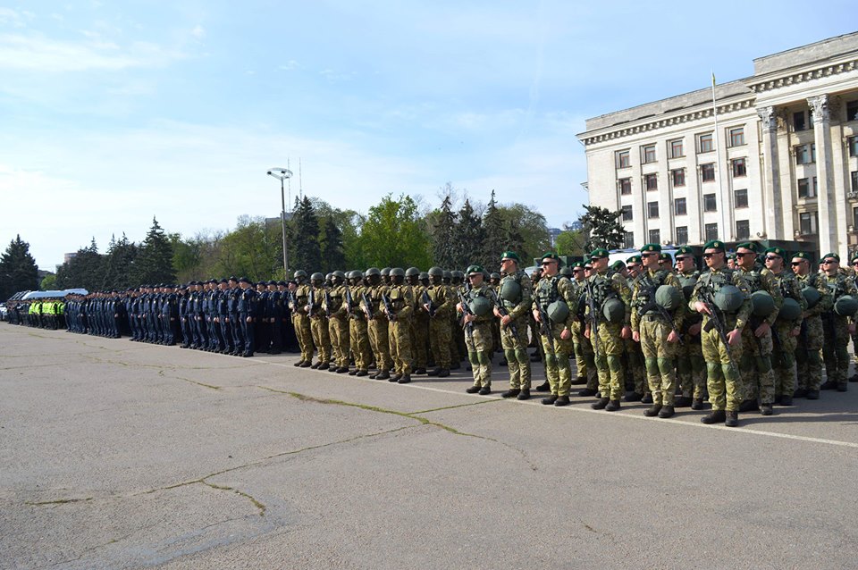 Правоохранители Одесской области отрапортовали о готовности к пятой годовщине «2 мая» (фото)